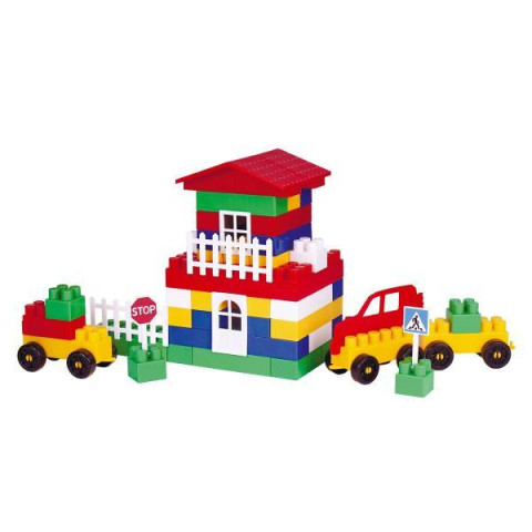 Конструктор 2, 100 дет., пак. 35*14*см, ТМ Технок, Украина