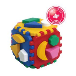 Куб "Розумний малюк", в сетке 11*11*11см, ТМ Технок, Украина