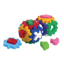 Куб "Умный малыш" "Веселая компания", пак. 18*9*9см, ТМ Технок, Украина