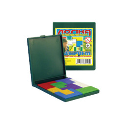 Настольная игра Логика "Лабиринт", в пласт. корр. 8*8см, ТМ Технок, Украина