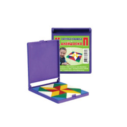 Логическая игра "Калейдоскоп", в пласт. кор. 8*8см, ТМ Технок, Украина