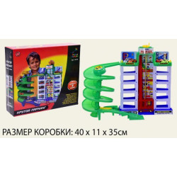 Гараж "Мега парковка", 6 уровней, 4 машинки AToys (922R)