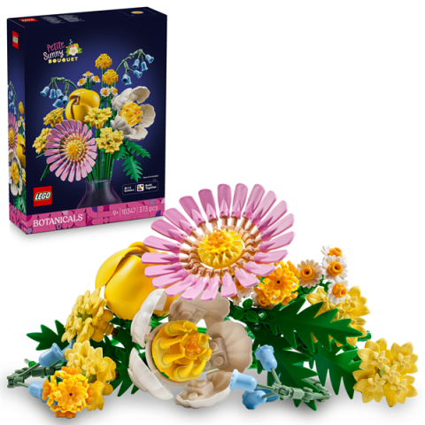 Конструктор LEGO Botanicals Мініатюрний сонячний букет 373 деталі (10347) арт: 10347