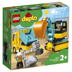 Конструктор LEGO DUPLO Грузовик и гусеничный экскаватор 20 деталей (10931), арт: 10931
