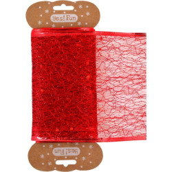 Лента Yes! Fun декоративная 10 см*2 м, алая (750281)