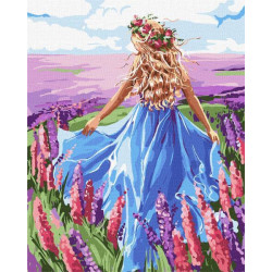 Картина по номерам Люди. Наедине с мыслями, 40х50см, в термопакете, Идейка (КНО4834-mt)