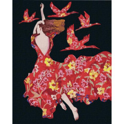 Картина по номерам Патриотическая. Польоти у сні та наяву, 40х50см, в термопакете, Идейка (КНО4921-mt)