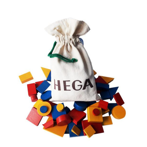 Игра HEGA Блоки Дьенеша с пособием арт: HG-858162470