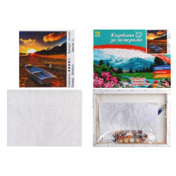 Картина за номерами МІКС. , 30х40см, в коробці, TK Group (30289-mt)