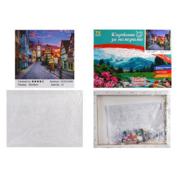 Картина по номерам МИКС. , 30х40см, в коробке, TK Group (33460-mt)