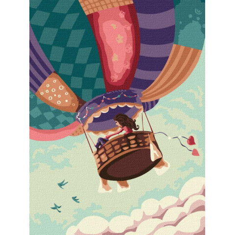 Картина за номерами Абстракція. У пошуках пригод, , 30х40см, в термопакеті, Идейка (КНО5064-mt)