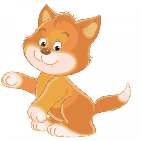 Картина за номерами Тварини.  Руда милість, 30х30см, в термопакеті, Strateg (ES070-mt)