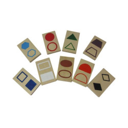 Набор дидактических материалов HEGA Геометрические фигуры. Раздаточные с пособием арт: HG-560463224