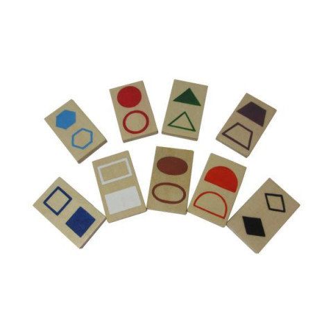 Набор дидактических материалов HEGA Геометрические фигуры. Раздаточные с пособием арт: HG-560463224