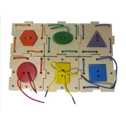 Пазл-шнуровка HEGA Геометрик арт: HG-391419019