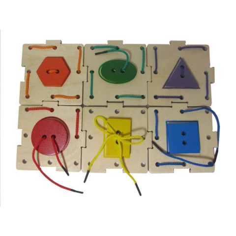 Пазл-шнурівка HEGA Геометрик арт: HG-391419019