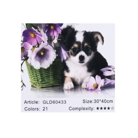 Алмазная мозаика по номерам 30*40 