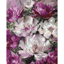 Картина по номерам Цветы. Прекрасная композиция, 40х50см, термопакет, Идейка (КНО3256-mt)