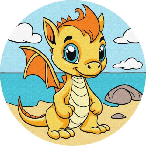 Набір 7+ для розпису по номерах. 