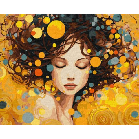 Картина по номерам Люди. Портрет элегантности, 40х50см, в термопакете, Идейка (КНО8424-mt)