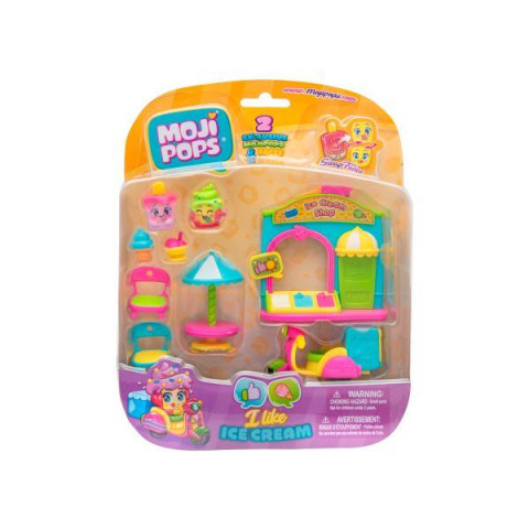 Игровой набор MOJI POPS – ДЖЕЛАТЕРИЯ (2 фигурки, аксессуары), арт: PMPSB216IN20-mt