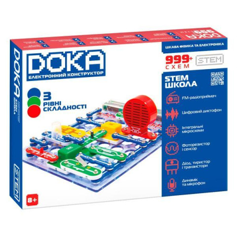 Конструктор електронний DOKA ШКОЛА 