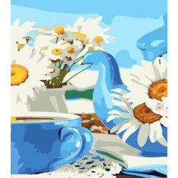 Картина по номерам Натюрморты. Чайная симфония, 30х40см, в термопакете, Strateg (LY17-mt)