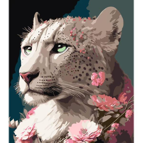 Картина за номерами Тварини. Ніжність і сила, 30х40см, в термопакеті, Strateg (LY50-mt)