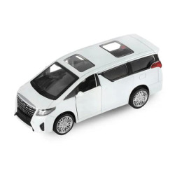 Автомодель - белый ALPHARD, арт: KM6011Bl-mt