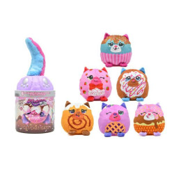 М'яка іграшка MISFITTENS MINI W3 – КОТИК У БАНКУ (в асорт.), арт: 03948(W3)-mt
