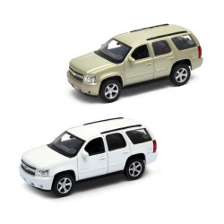Автомодель - CHEVROLET TAHOE 2008 (белый, серый), арт: 250382W-mt