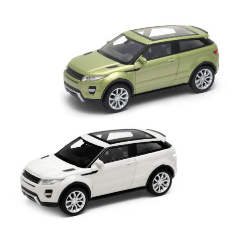 Автомодель - LAND ROVER RANGE ROVER EVOQUE (белый, зеленый), арт: 250388W-mt