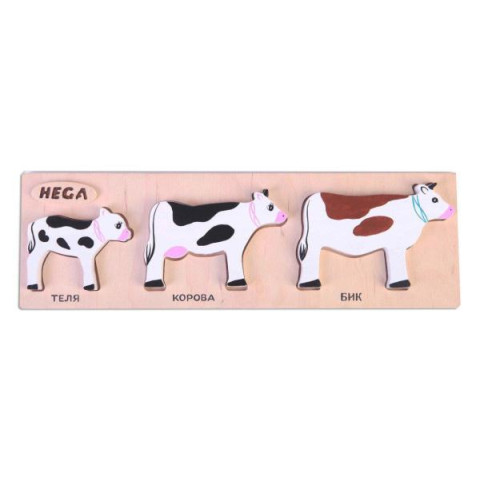 Набір рамка-вкладиш HEGA Корови арт: HG-391399575