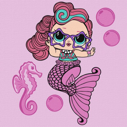 Набір для розпису по номерах  для дітей 