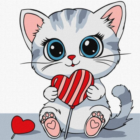 Набір для розпису по номерах  для дітей 