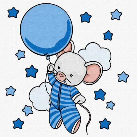 Набір для розпису по номерах для дітей 