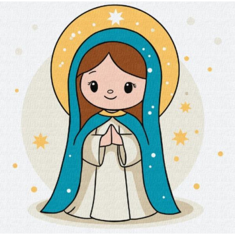 Набір для розпису по номерах для дітей 