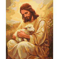 Набір для розпису по номерах "Божі обійми" 40х50см