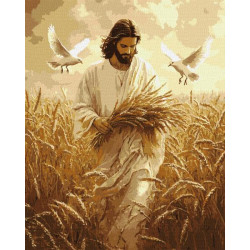 Набір для розпису по номерах "Жнива віри" 40х50см