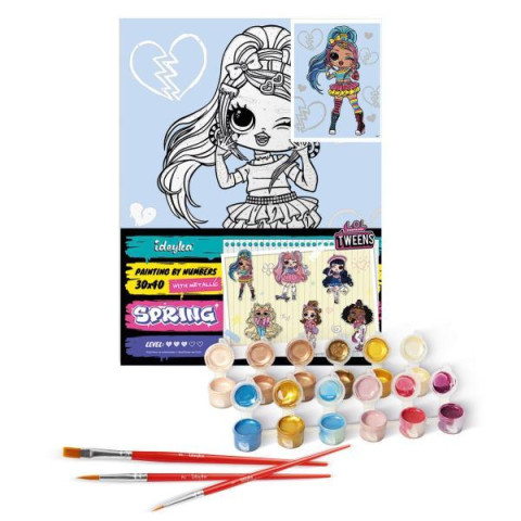 Набір для розпису по номерах  для дітей 