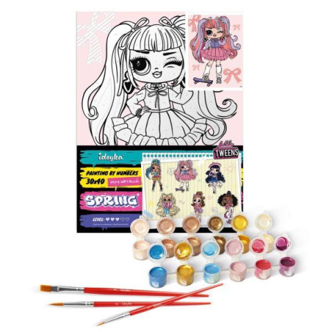 Набір для розпису по номерах  для дітей 