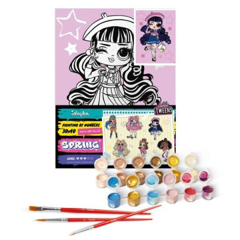 Набір для розпису по номерах для дітей 