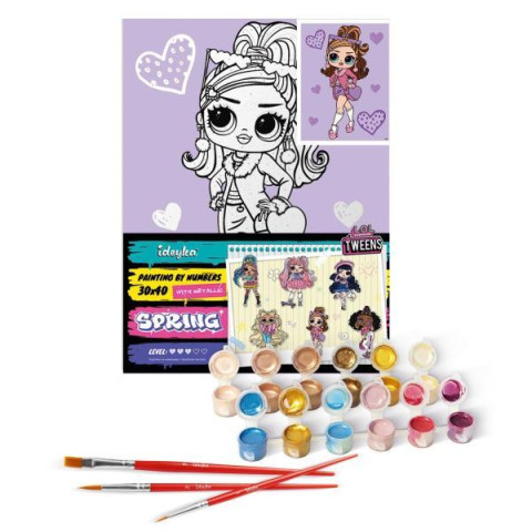 Набір для розпису по номерах  для дітей 