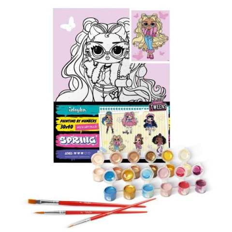 Набір для розпису по номерах  для дітей 