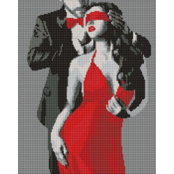 Набір з алмазною мозаїкою "Колір пристрасті" 40х50см