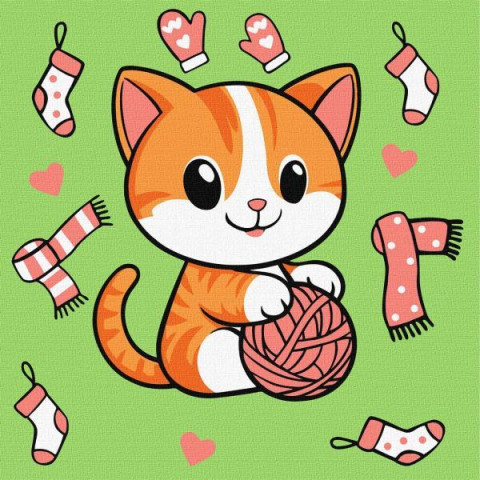 Набір для розпису по номерах для дітей 