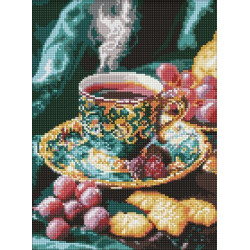 Набір з алмазною мозаїкою "Кава по-турецьки" 30х40см