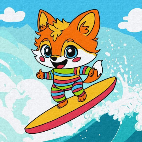 Набір для розпису по номерах для дітей 