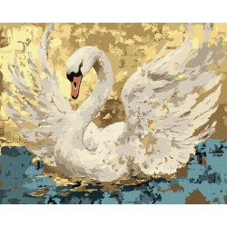 Набір для розпису по номерах "Розмах крил" 40х50см