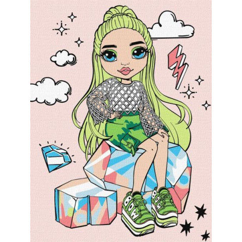 Набір для розпису по номерах  для дітей 